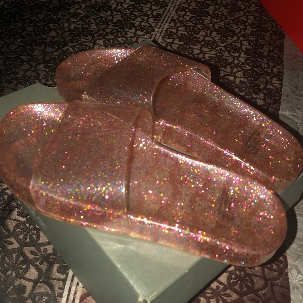 Glitter slides
